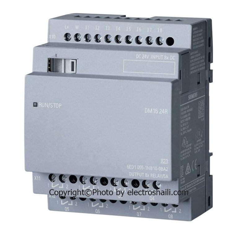 پی ال سی لوگو ورژن6 24 ولت کد plc-logo6-24
