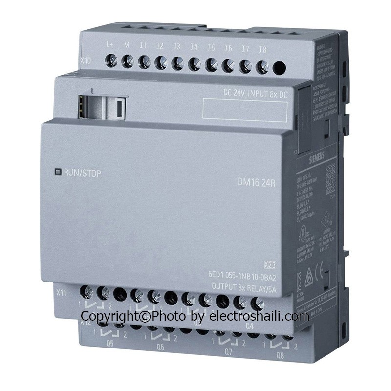 پی ال سی لوگو ورژن6 24 ولت کد plc-logo6-24