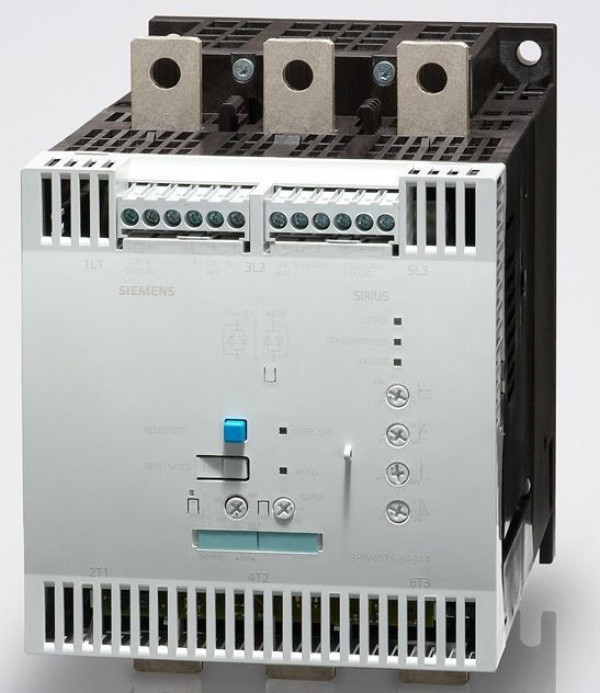 سافت استارتر 132 کیلووات 230 آمپر زیمنس کد 3RW4056-6BB44