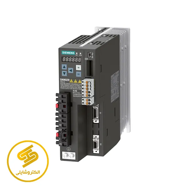 سروموتور siemens 6SL3210-5FE10-4UF0 سه فاز 0.4 کیلووات