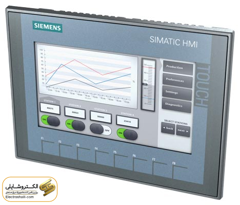 نمایشگر HMI زیمنس 7 اینچ کد 6AV2123-2GB03-0AX0