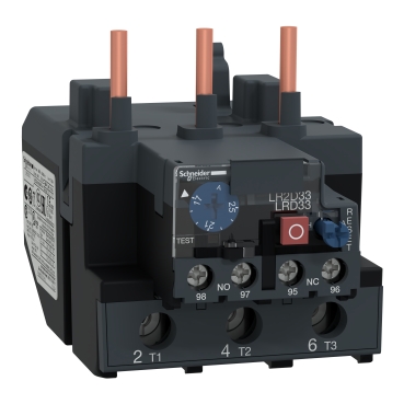 بيمتال 17 الی 25 آمپر تیپ قدیم مخصوص کنتاکتور سری LC1D80A...D95 اشنایدر کد LRD3322