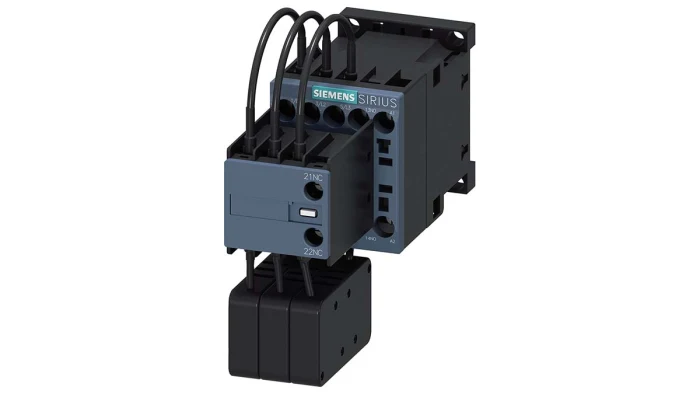 کنتاکتور خازنی زیمنس 12.5 کیلووار 220V AC کد 3RT2617-1AP03