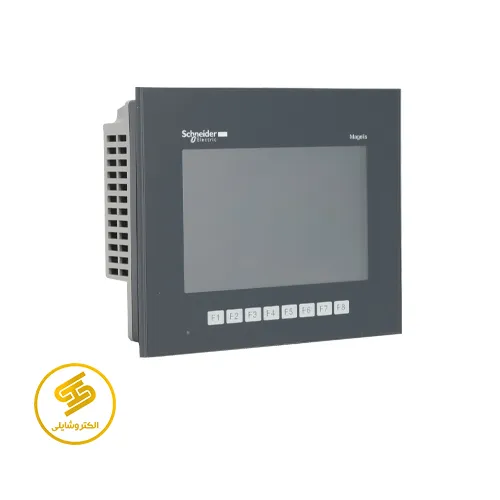 نمایشگر HMI اشنایدر 10/4 اینچ رنگی دارای کارت حافظه و اترنت