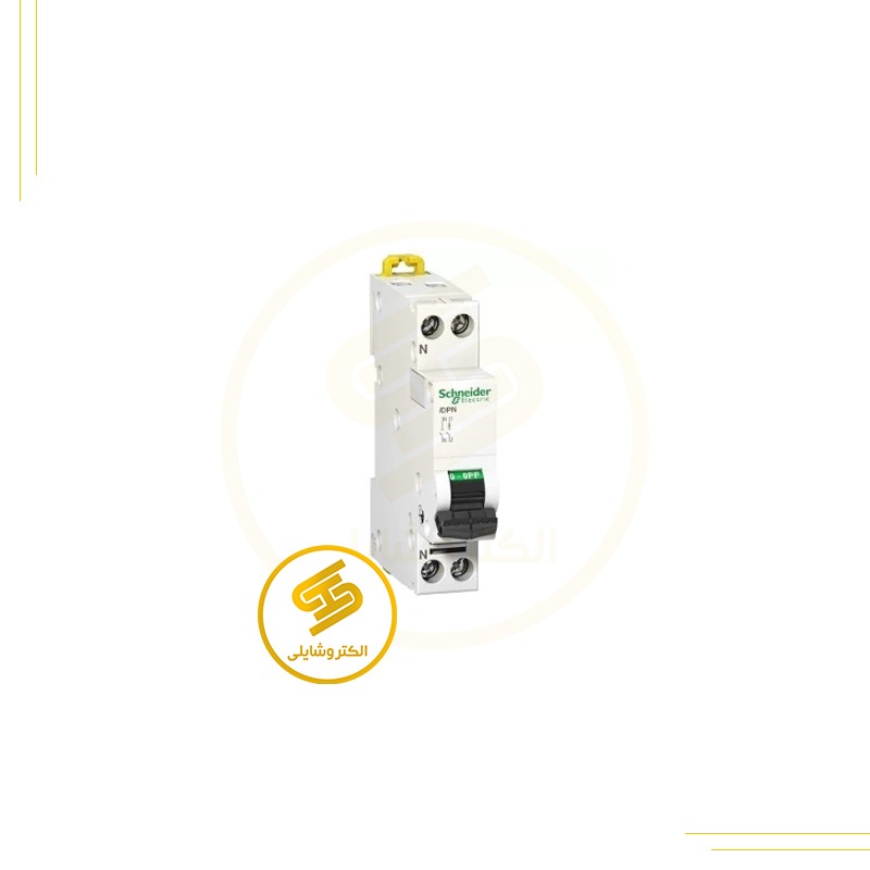 کلید مينياتوری تک پل 32 آمپر 6kA روشنایی AC کد se-24054