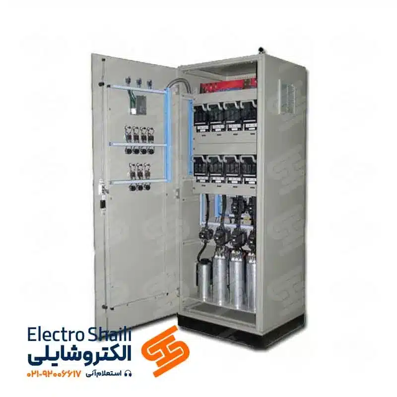 تابلو بانک خازنی 3 فاز اتوماتیک فشار متوسط 100 كیلووار